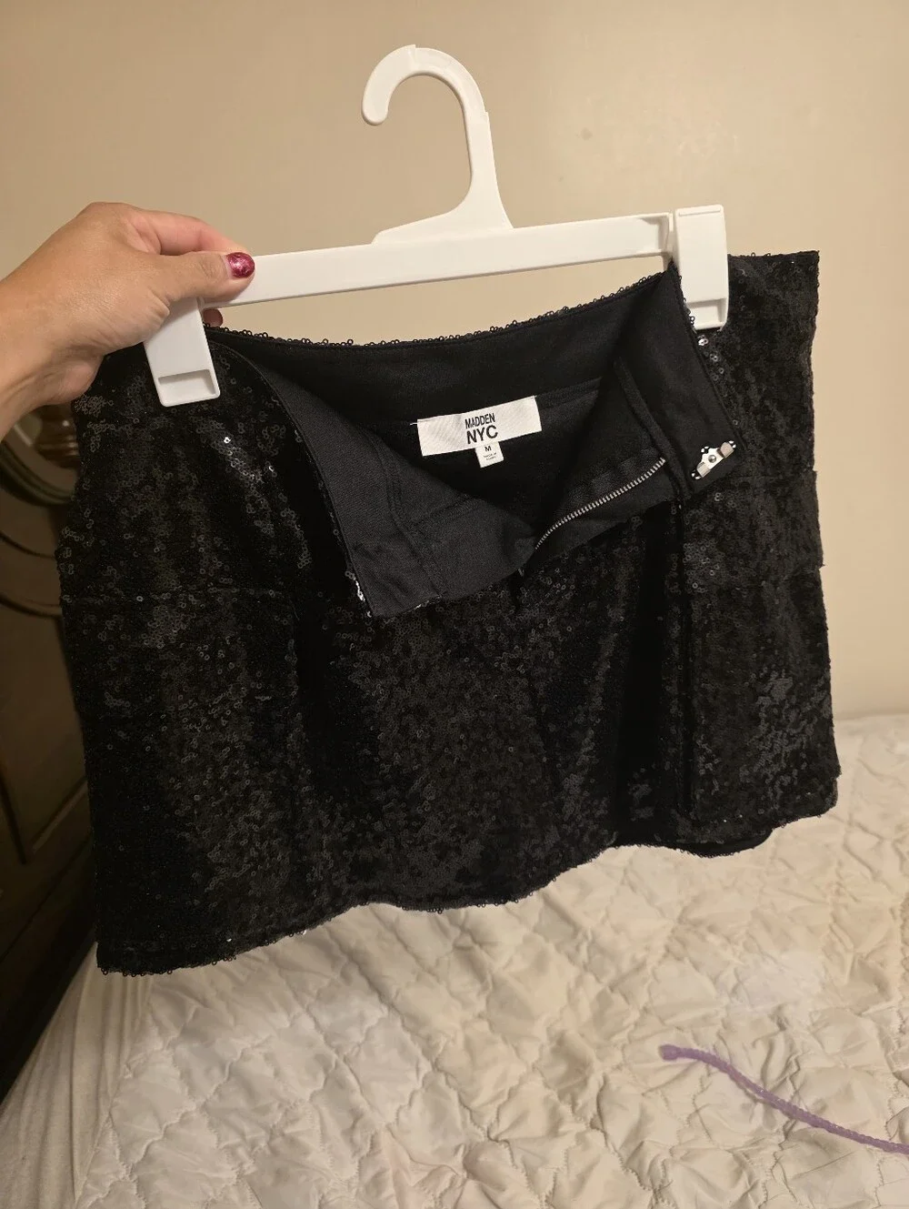 Steve Madden sparkling black